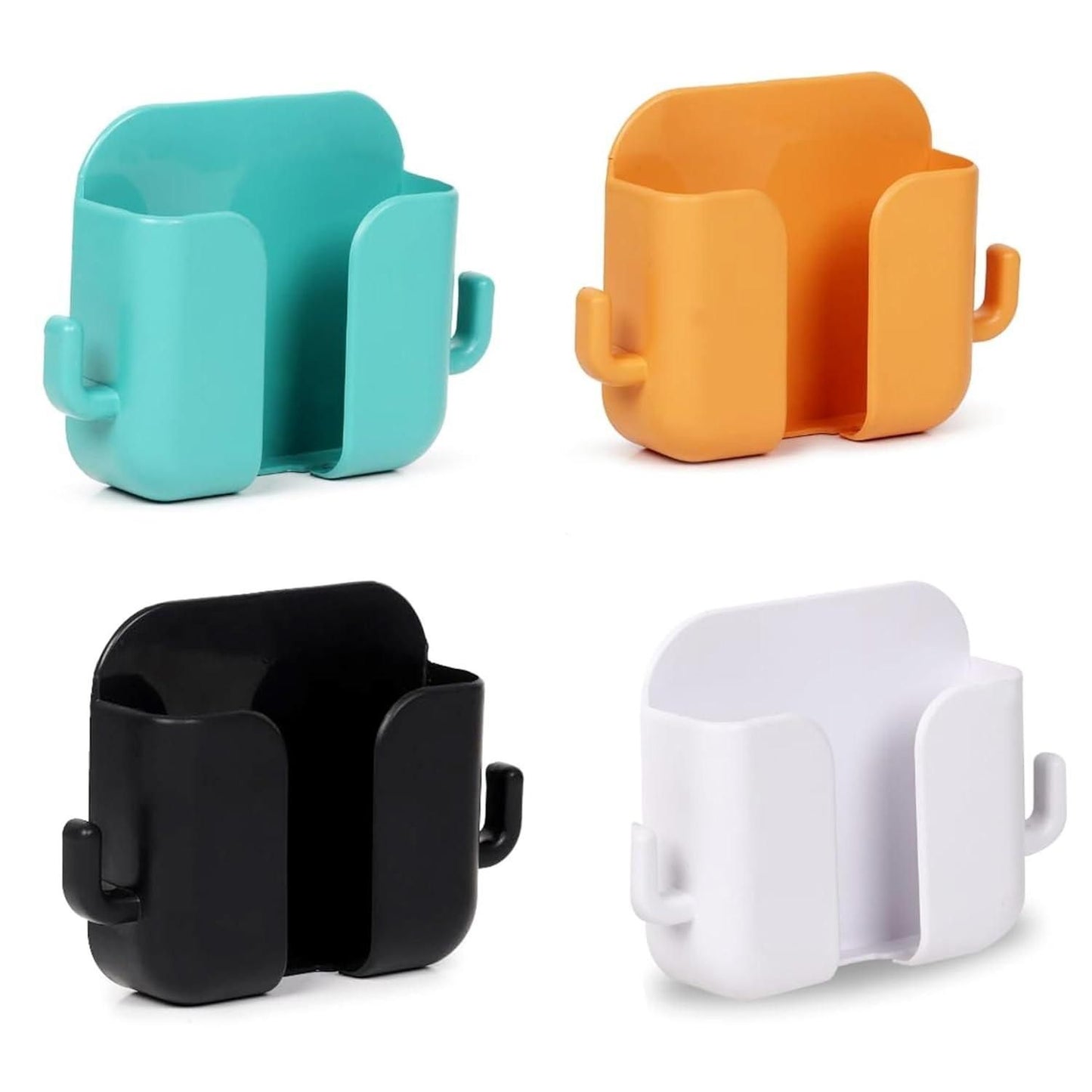 Wall Mounted Mobile Holder With Adhesive Strips
